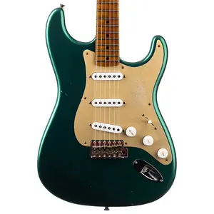 Fender Custom Shop Limited 70th Anniversary Roasted '54 Stratocaster Journeyman Relic - Британский гоночный зеленый (523)