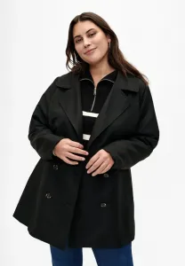 Mit gürtel trenchcoat Zizzi, Black