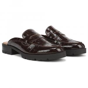 Туфли-мюли London Mule от Lifestride, dark brown croc faux leather