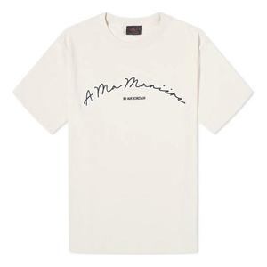 Футболка x a ma maniere t-shirt asia sizing 'light orewood brown' Air Jordan, коричневый