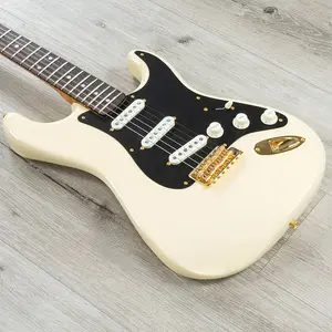 Гитара Fender Custom Shop American Custom Stratocaster NOS, гриф 3A из палисандра, винтажный блонд