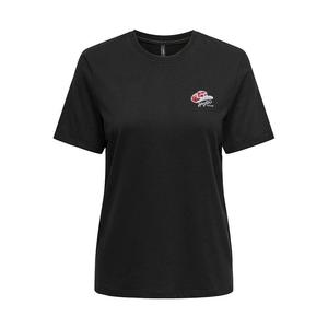 Футболка с коротким рукавом Only West Life, черный