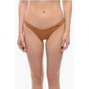 Однотонные плавки бикини с завязанными шнурками Karl Lagerfeld, Brown