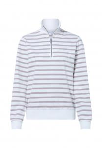 Толстовка Marie Lund Sweatshirt, Braun/Ecru/White