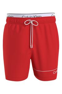 Мужские шорты-бермуды Calvin Klein с регулируемой талией, красные