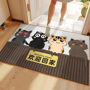 Xinglianxin Ковер 120х120 см для прихожей в кремовом стиле с рисунком, грязеотталкивающий, моющийся