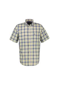 Рубашка в клетку с короткими рукавами Lerros, синий