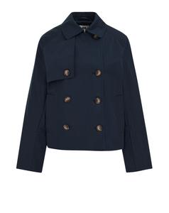 WE Fashion Демисезонное пальто в цвете Navy