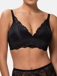 Бюстгальтер на чашке без косточек с подвеской-амуреткой Triumph, черный