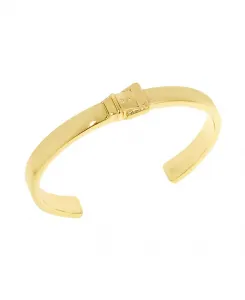 Браслет-Манжета с пряжкой на ремне Steve Madden, gold