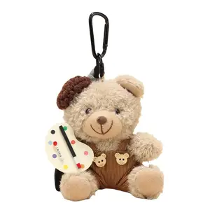 Милый плюшевый кулон медвежонок-художник высота 11см Whoops