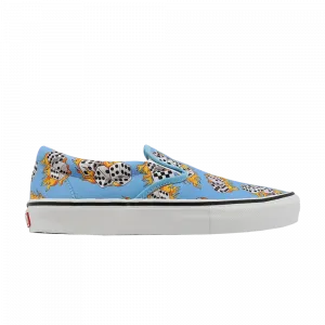 Скейт-слипоны Vans, синий