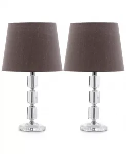 Набор из 2 настольных ламп Erin Safavieh, grey