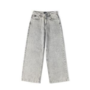 Lee Джинсы Women's Light Gray Moderate Wide Leg