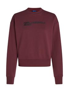 Толстовка KARL LAGERFELD JEANS, бордовый