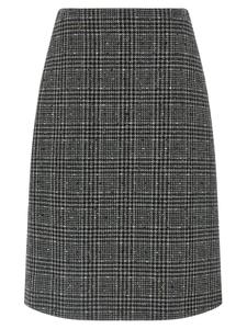 Твидовая юбка FENDI, серый