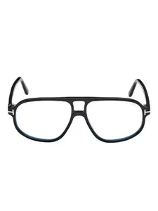 Очки с двойной оправой Tom Ford, черный