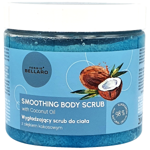 Разглаживающий скраб для тела с кокосовым маслом, 200 г Fergio Bellaro Skin food