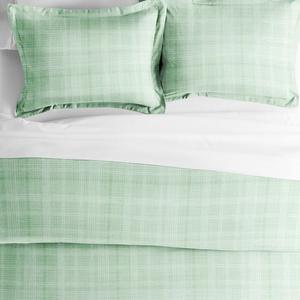 Пододеяльник Urban Loft's из 3 предметов с современными элегантными узорами и накладками, цвет Thatch Forest