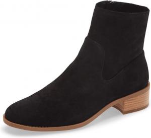 Женские классические закрытые ботильоны YDN с заостренным носком, на устойчивом средне-низком каблуке, с оберткой вокруг щиколотки и боковой молнией, удобные для ходьбы, осенне-зимние, размеры US 4-15, Black