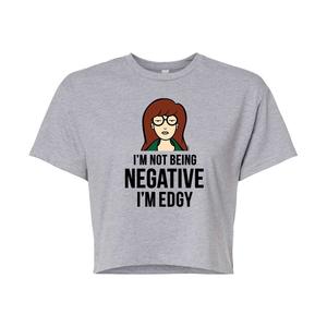 Укороченная футболка с рисунком Daria Edgy для юниоров Licensed Character