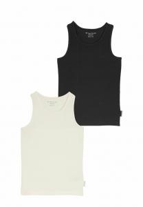 Топ TOM TAILOR 2 PACK, Wool White/White