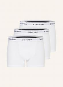 Упаковка из 3 трусов-боксеров Icon Cotton, свободный крой Calvin Klein, белый