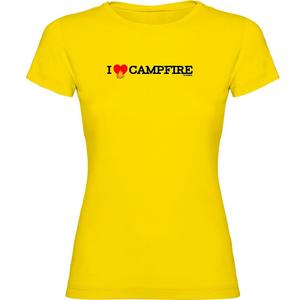 Футболка Kruskis I Love Campfire, желтый