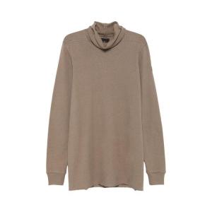Футболка Moncler x Rick Owens Knitted Surf Tee Dust, желто-коричневый