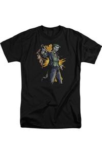 Футболка с коротким рукавом Batman Joker Bang для взрослых Gildan, черный
