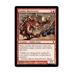 CCG Гоблинский короткий резак (C) (Рольга), MTG - Zendikar