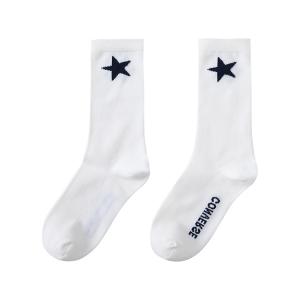 Converse Носки 1 упаковка классический стиль белый подростки