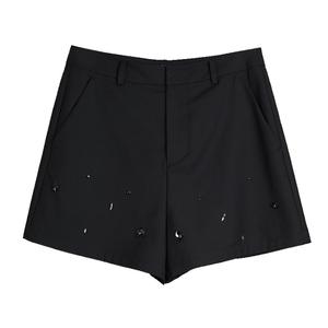 Женские тонкие шорты Casual ELLE, черный