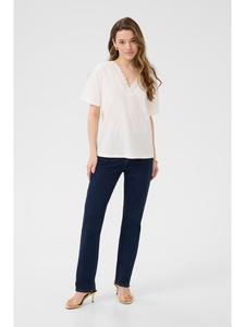 Футболка KAsofie, обычный крой, меловой цвет Kaffe