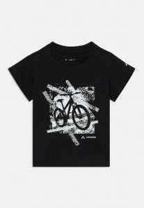 Футболка с принтом LEZZA UNISEX Vaude, черный