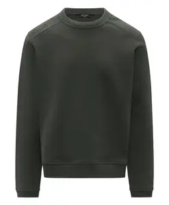 Свитшот из хлопка и кашемира Perruel K-Way, зеленый