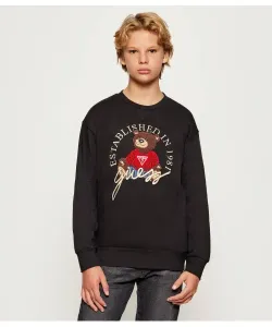 Толстовка Oversize fit Guess, черный