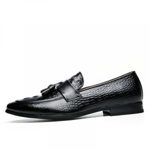 PEHL Лоферы мужские, черные/красные