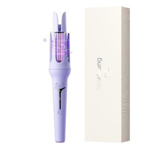 Щипцы для завивки / Утюжки для выпрямления волос MINGHUANG, светло-лавандовый