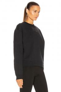 Толстовка Puff Paint Foundation Alexander Wang, черный