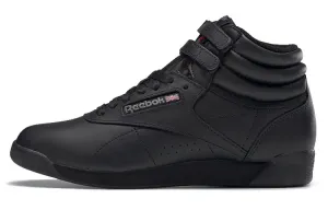 Кроссовки Reebok Freestyle Hi Triple Black Women's