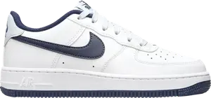 Кроссовки Air Force 1 GS 'White Midnight Navy', белый