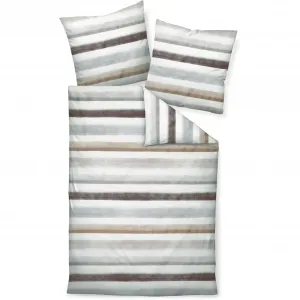 Постельное белье Janine «моменты98113 06», на молнии, цвет platin graphit naturell