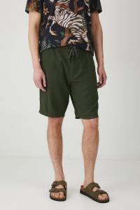 Шорты с добавлением льна Medicine, зеленый