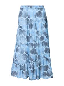 Юбка длиной до колена Ulla Popken, цвет lichtblau