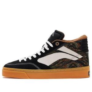 Кеды Li-Ning 180 Cozy Skateboarding Shoes Black Camouflage
