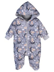 Комбинезон/боди NINI Fuchs, графитовый/темно-серый