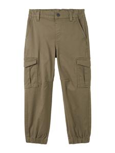 Брюки TOM TAILOR Tapered Pants, оливковый
