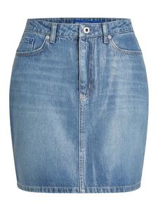 Юбка мини KARL LAGERFELD JEANS Skirt, синий деним