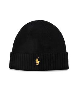 Шапка мужская Polo Ralph Lauren шерстяная, черный